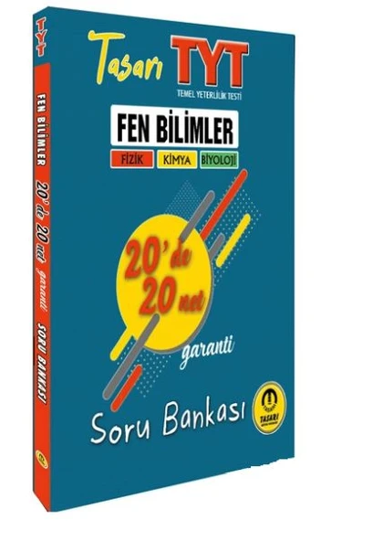 Tasarı TYT Fen Bilimleri 20 de 40 Net Soru Bankası ürün görseli 1