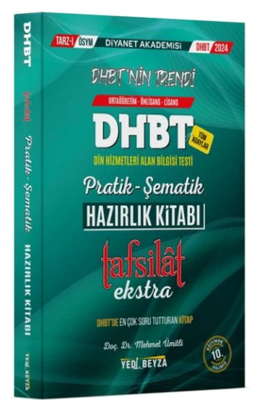 YediBeyza 2024 Tafsilat Ektra Hazırlık Kitabı ürün görseli 1