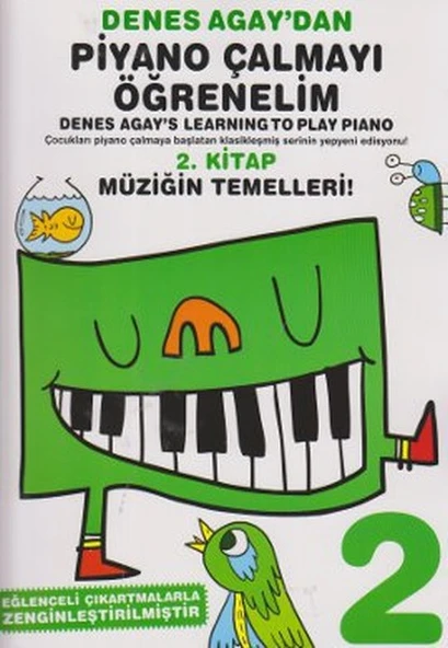 Denes Agay'dan Piyano Çalmayı Öğrenelim 2. Kitap - 1