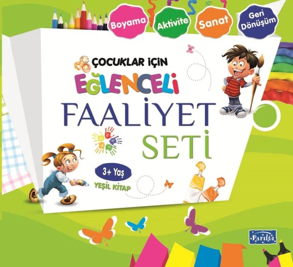 Eğlenceli Faaliyet Seti - Yeşil Kitap - 3+ Yaş ürün görseli 1