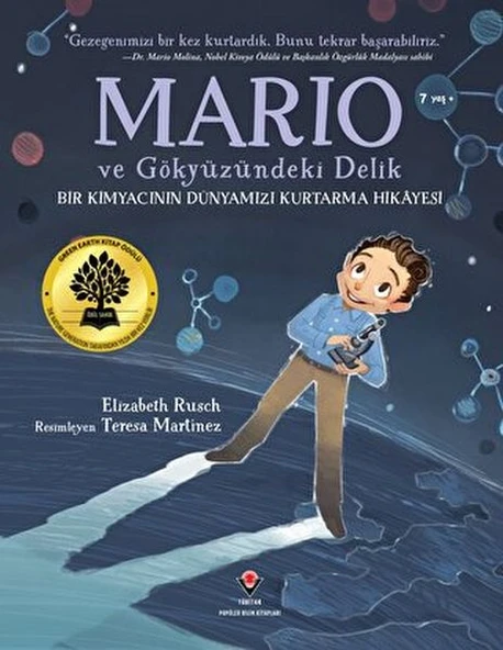 Mario ve Gökyüzündeki Delik - Bir Kimyacının Dünyamızı Kurtarma Hikayesi ürün görseli 1