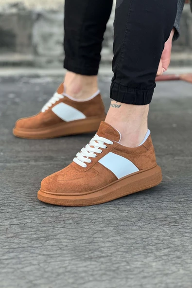 Taba Süet Erkek Casual Ayakkabı - 1