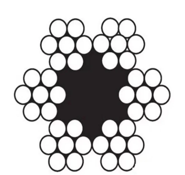 Çelik Halat 3 mm 10 Metre (6X7 K.ÖZ) - Resim 2