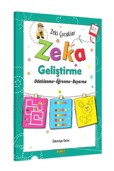 Zeki Çocuklar - Zeka Geliştirme 4+Yaş ürün görseli 1