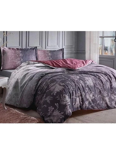 Özdilek Çift Kişilik Ranforce Nev Takımı Disty Mor ürün görseli 1