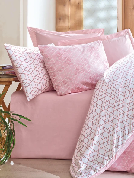 Tek Kişilik Minimal Nev Takımı Best Pembe - 3