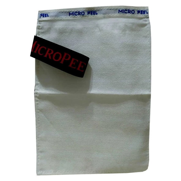 İpek Karma Cilt İçin Banyo Kesesi Beyaz 16X25 - 1