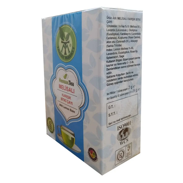 Melisalı Karışık Çayı 42 Süzen Pşt - Resim 2