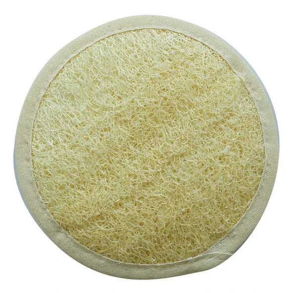 Doğal Kabak Lifli Dıştan El Geçmeli Banyo Duş Kesesi Çap 15-17 Cm - 1