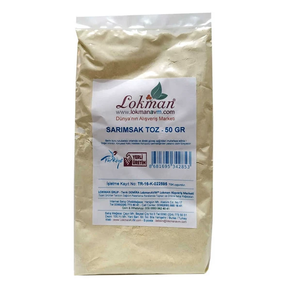Sarımsak Toz 50 Gr Paket - 2