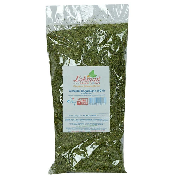 Nane Doğal Yemeklik 100 Gr Paket - 2