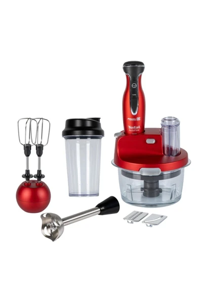 Tefal Powelix Activflow OntheGo Kırmızı 1500 W Blender Seti - 1