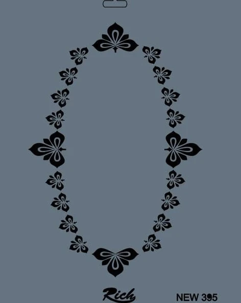 Rich New Seri N-395 Stencil 35x25 cm ürün görseli 1