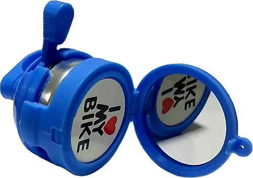 PRORİDE AYNALI BİSİKLET ZİLİ MAVİ ürün görseli