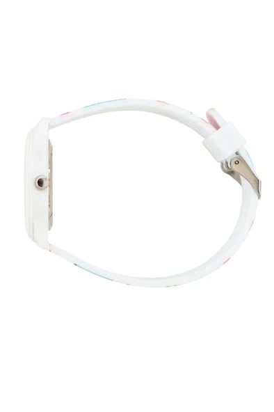 Sevimli Dinazor Figürlü Çocuk Saati Beyaz Renk Analog ST-304405 - Resim 2