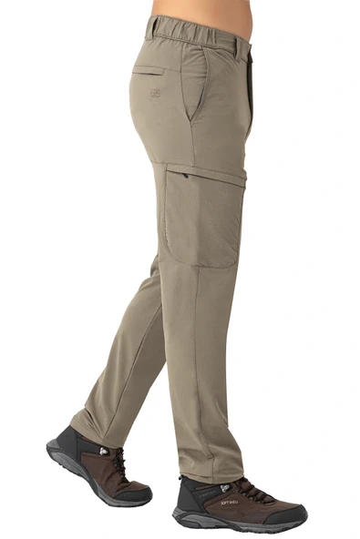 Crozwise Outdoor Düz Paça Erkek Alt Eşofman Haki 2240 - Resim 2