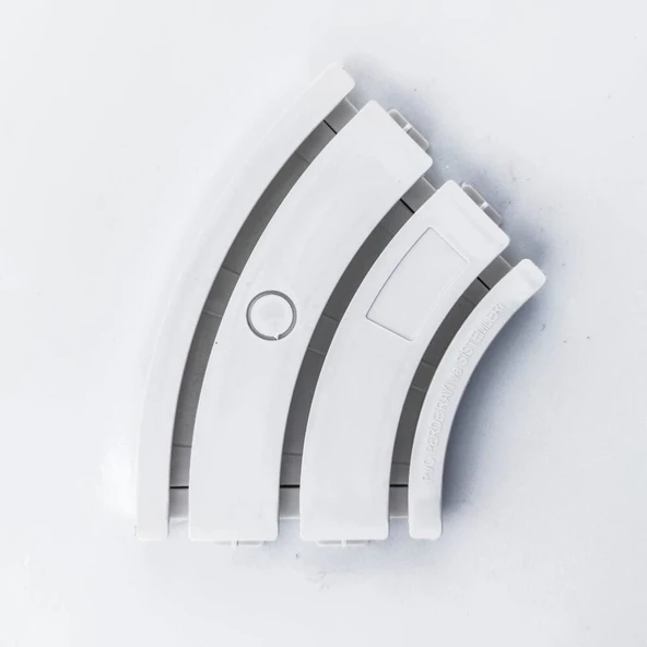 Korniş Dönüşü 3 Raylı 45 Derece ürün görseli 1