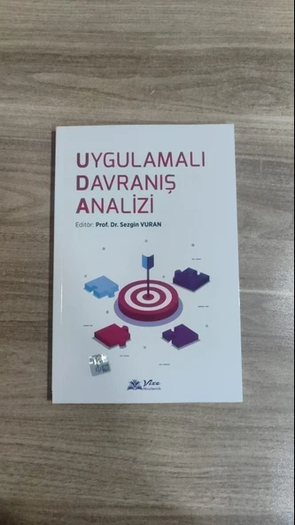 UYGULAMALI DAVRANIŞ ANALİZİ Prof. Dr. SEZGİN VURAN ürün görseli