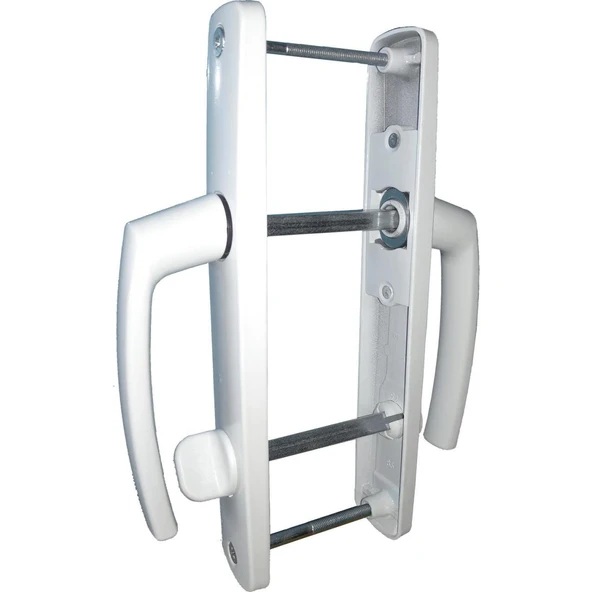 Pvc Wc Banyo Kapı Kolu Elit Beyaz ürün görseli 1