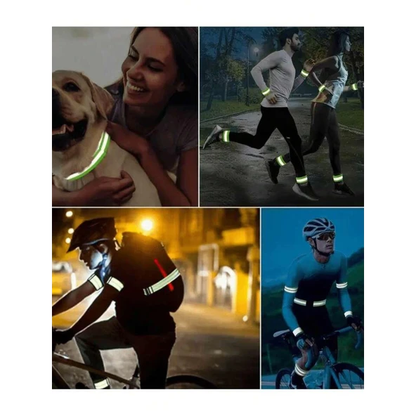 Reflektör Bant Kol Ve Ayak Bilekleri - 4