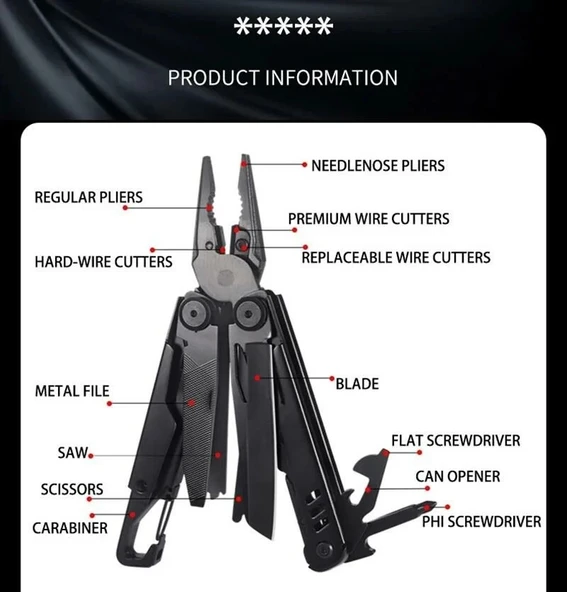 Grand Harvest GHK9 Armor Piercing Multi Tool - 4
