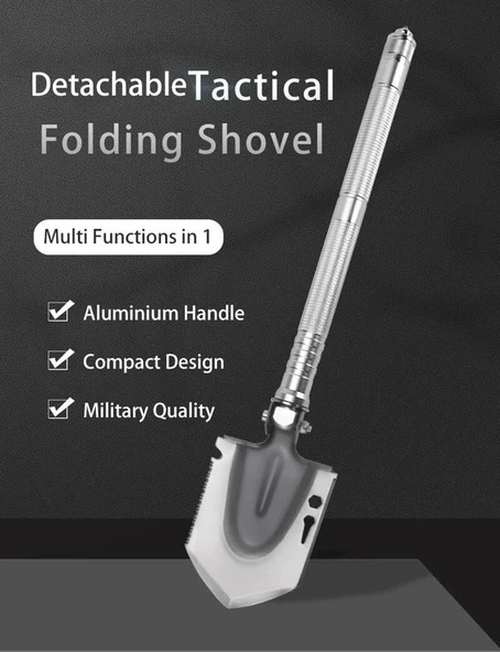 Grand Harvest GBC-S01-2 Multi Fonksiyonel Taktik Kürek - Resim 6