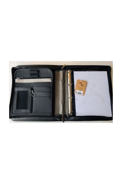 Önder Londra Saplı Fermuarlı Çok Amaçlı El Ve Koltuk Altı Çanta Siyah (8001-3) - 2