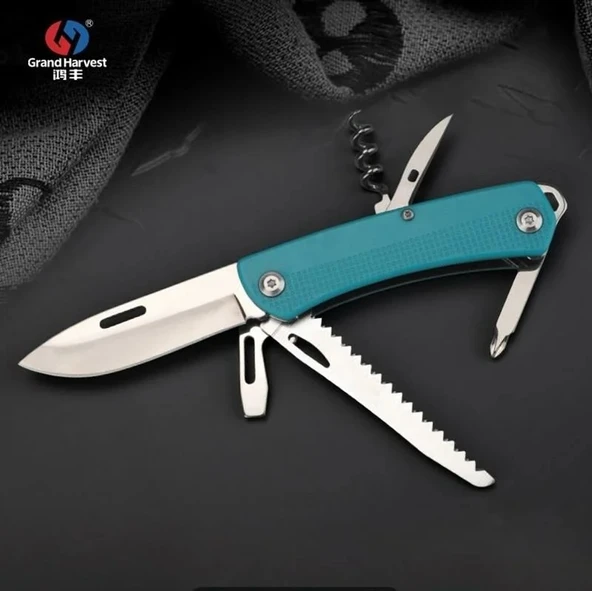 Grand Harvest GHK1P-06 Multi Fonksiyonel Çakı - Resim 6