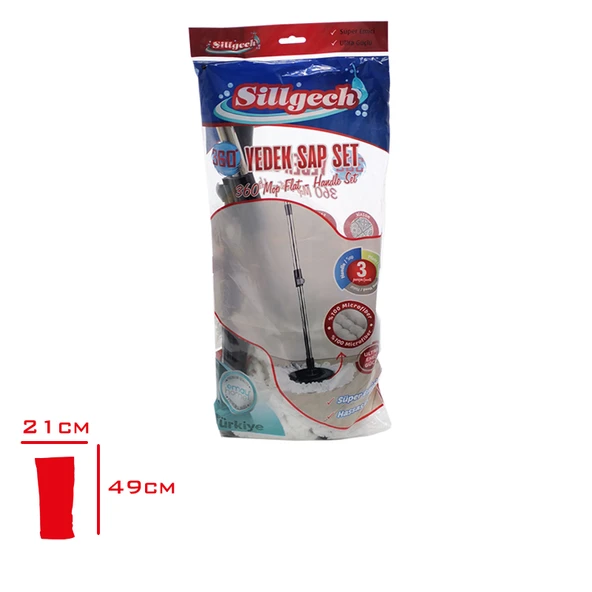 Emay Home Dönerli Mop Set 3lü - 1