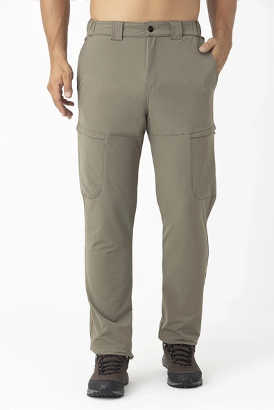 Crozwise Outdoor Düz Paça Erkek Alt Eşofman Haki 2240 ürün görseli 1