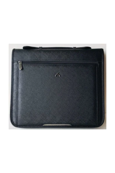 Önder Londra Saplı Fermuarlı Çok Amaçlı El Ve Koltuk Altı Çanta Siyah (8001-3)