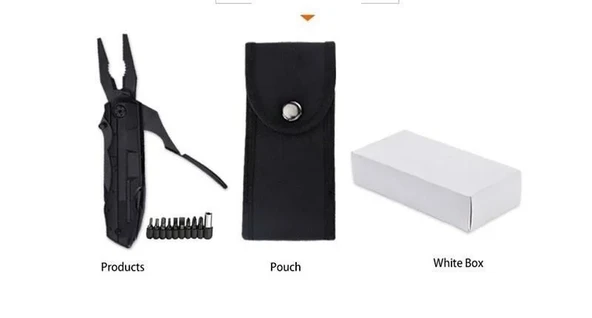 Grand Harvest GHK-PL107 Foldable Multi Tool - Resim 7