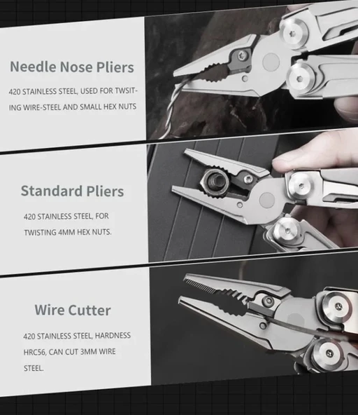 Grand Harvest GHK8 NO MOQ Multi Tool - Resim 7