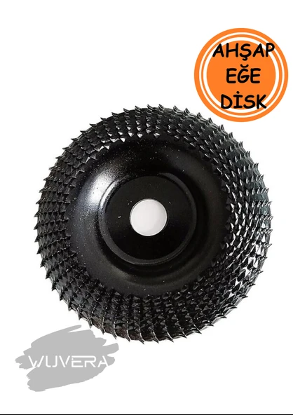 Wuvera 115 mm Ahşap Ağaç Torpu – Disk Tip Zımpara Uç, Taşlama Uyumlu ürün görseli 1