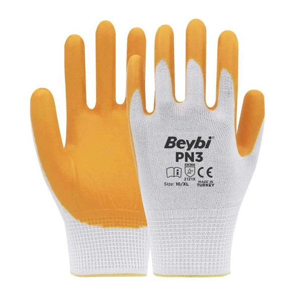 Beybi PN3 XL Nitril Eldiven 12 li paket - 1