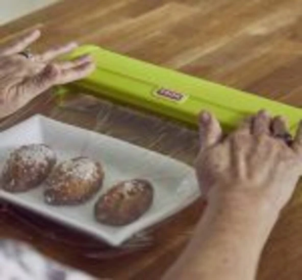 Cook Bas ve Kes Streç Kesici Aparatı. 30 m Streç Hediye ürün görseli