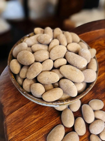 MİDYATGÖKALP MARDİN YÖRESEL TARÇINLI BADEM ŞEKERİ 500 GR - Resim 3