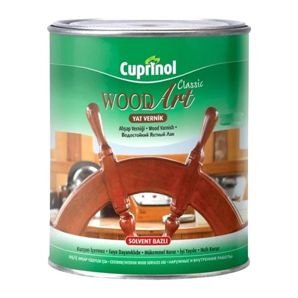 Cuprinol Woodart Classic Ahşap Verniği (Yat Verniği) 0.75lt - 1