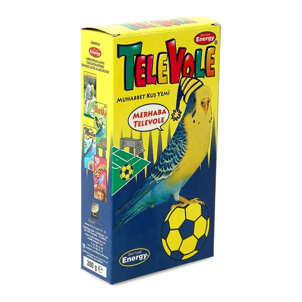 Bird Food Energy Televole Muhabbet Kuşu Yemi 300g - 1