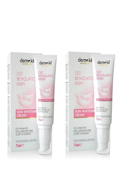 Dermokil Natural Cilt Beyazlatıcı Krem 75 Ml X 2 Adet ürün görseli