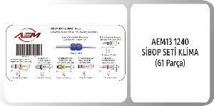 SİBOP SETİ KLİMA  (SET 61 ADET) - AEM-131240 ürün görseli 1