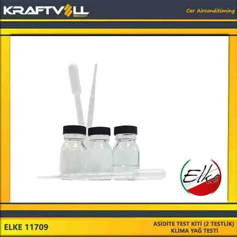 Yag & Antıfırız Asıdıte Test Kiti (2 Testlik) - Klima Yag Testi - Elke 11709 ürün görseli 1
