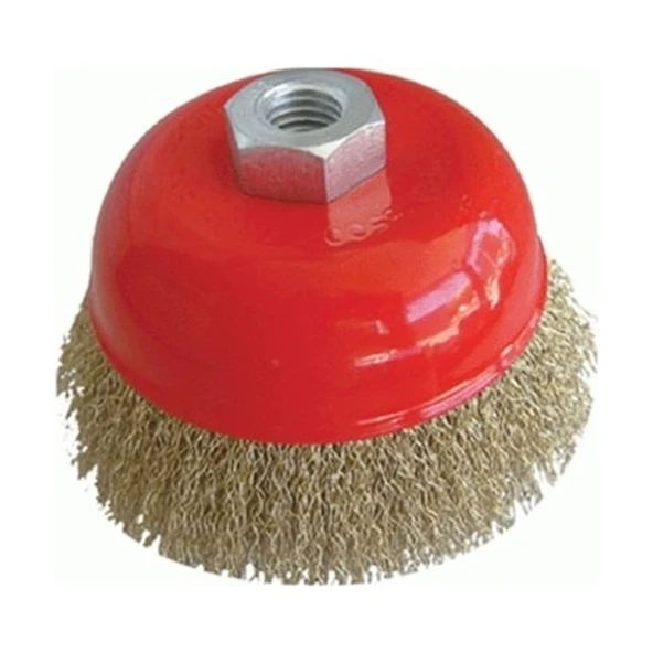 BHD Saçaklı Çanak Tel Fırça 75mm ürün görseli