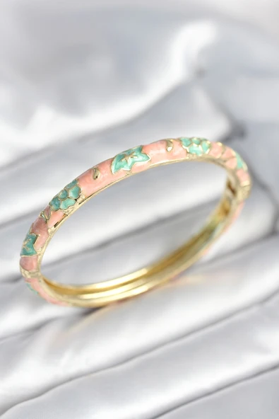 Yeşil Renk Detaylı Mineli Kelepçe - EBJ251010W38144 ürün görseli