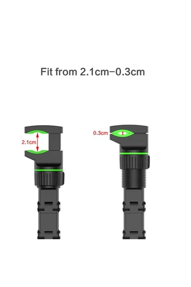 014 360° Telefon Tutucu Dikiz Aynası Evrensel 360° Dönen Araba Telefon Tutucusu - 5