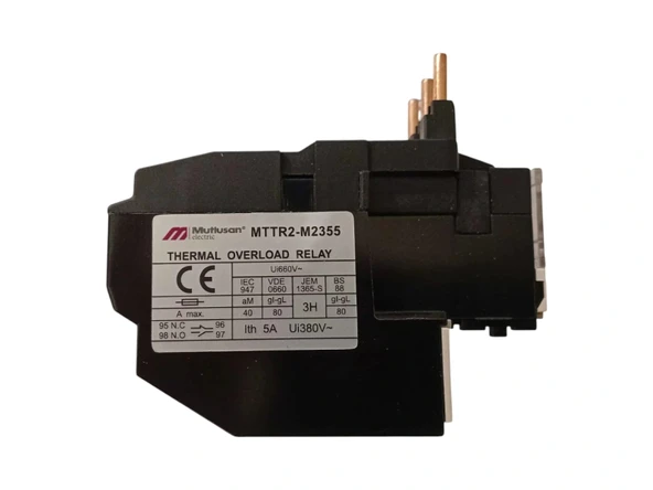 MUTLUSAN 30~40A Termik Röle (40 Amper Motor Koruma Termiği) - 2