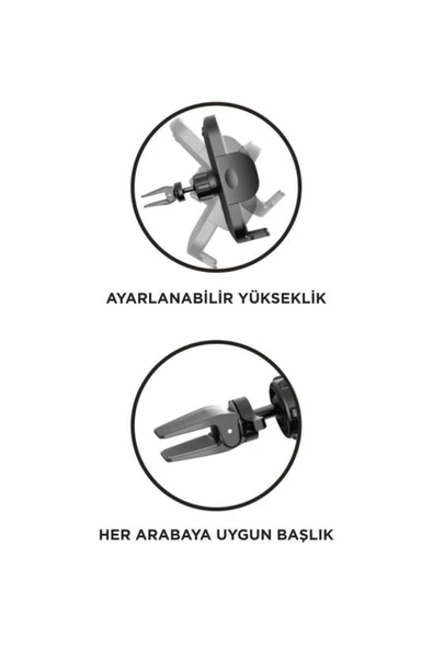 046 Car Holder Araç İçi Havalandırma Telefon Tutucu - 2