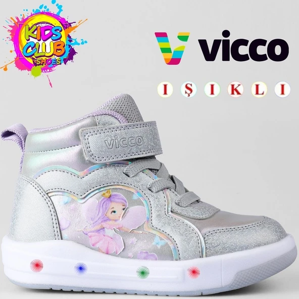 Vicco Klint Phylon Kauçuk Taban Ortopedik Işıklı Çocuk Bot - Resim 7