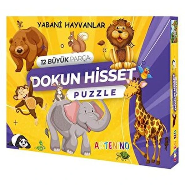 Yabani Hayvanlar - Dokun Ve Hisset Puzzle ürün görseli 1