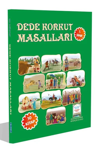 Dede Korkut Masalları - 10 Kitap Takım ürün görseli 1